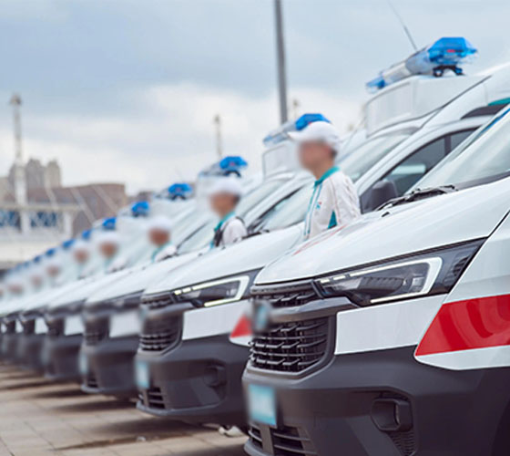 宁县服务车队展示